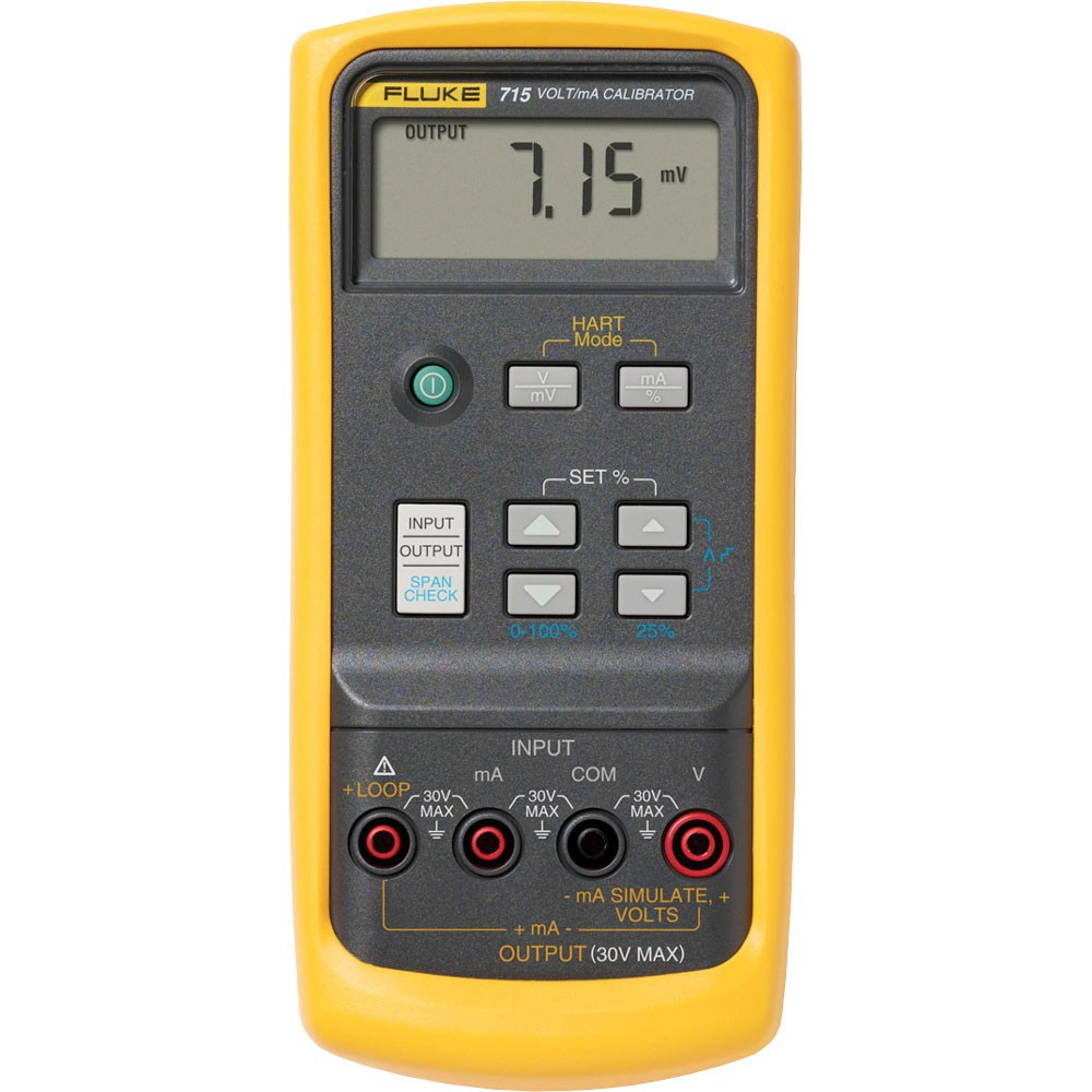 Fluke 715 Volt/mA Loop Calibrator TriplePoint Calibrations